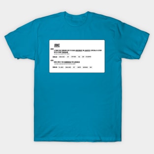 Joke t new arrivals